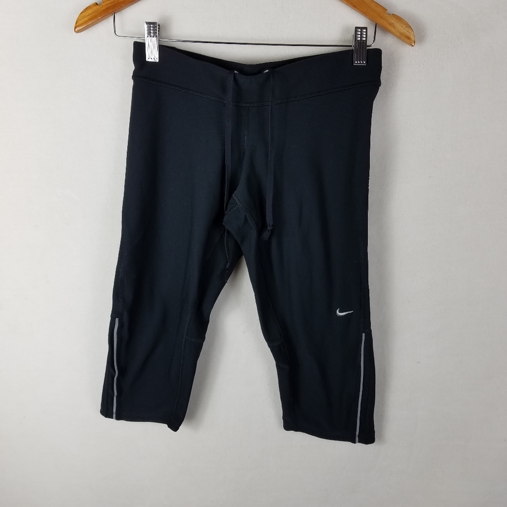 Nike dri fit Capri ladies running pants Womens Siz
